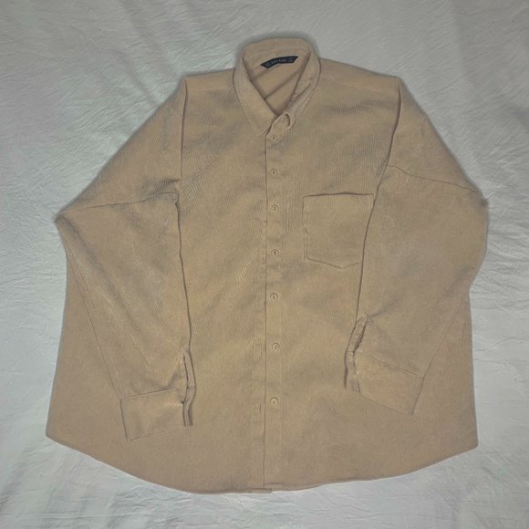 Zara Oversized Corduroy Button Up - Picture 2 of 3